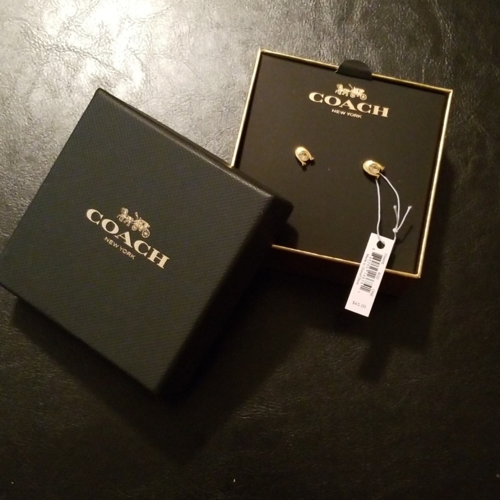 Coach earrings